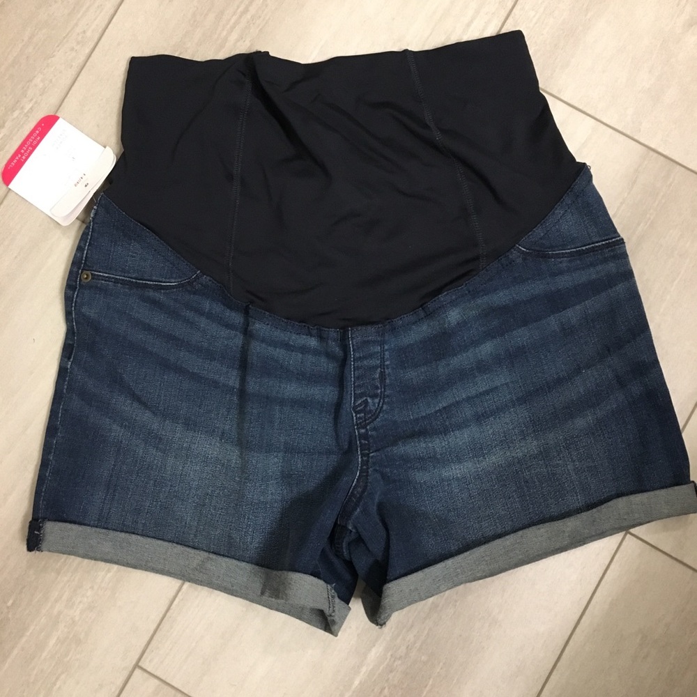NWT Maternity Denim Shorts